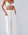 SATIN TRIANGLE BRA
