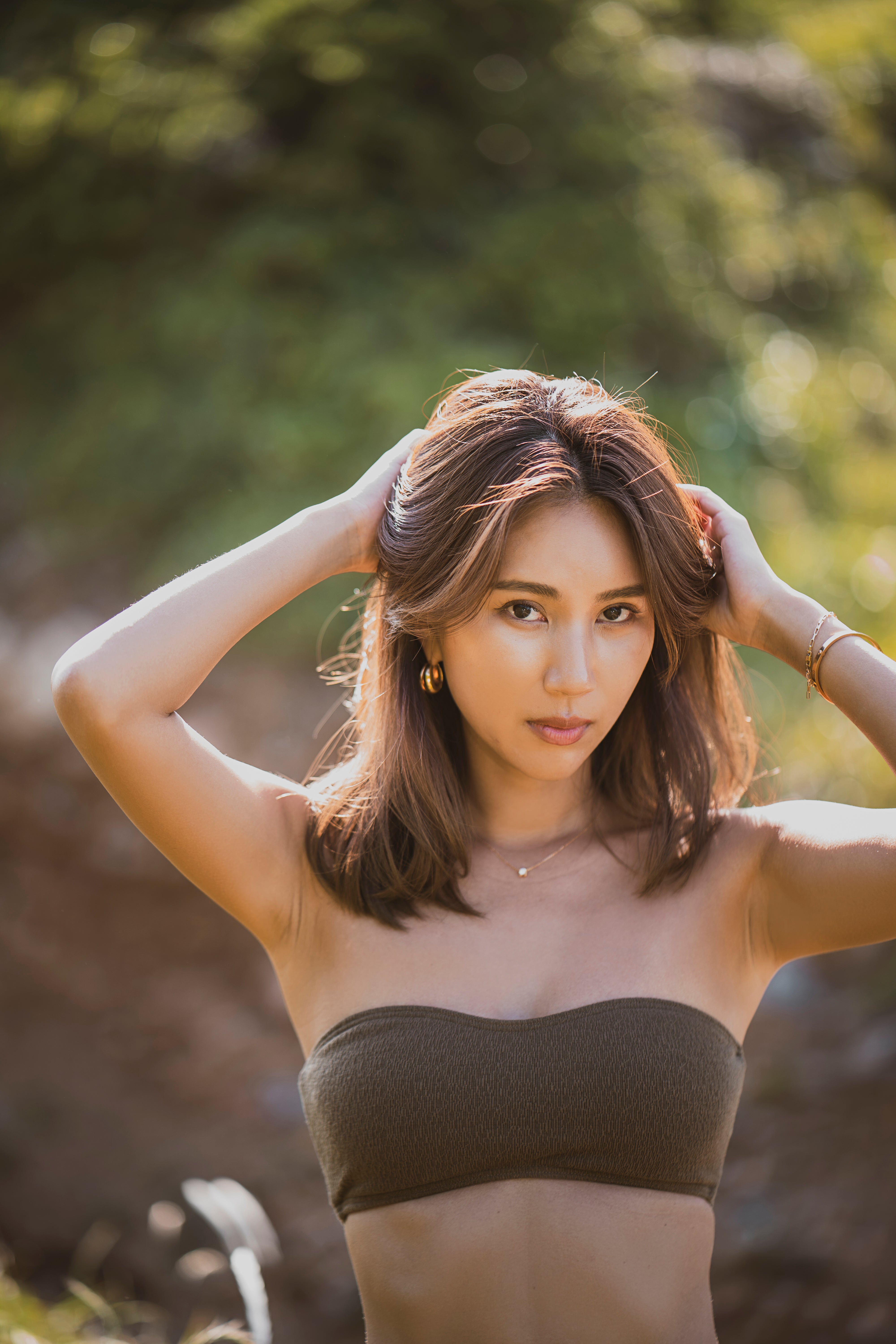 ROUGH BANDEAU TOP – THE HAUS